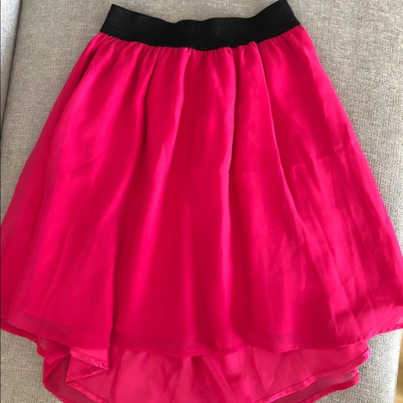 Hot pink Material Girl skirt - Picture 1 of 1